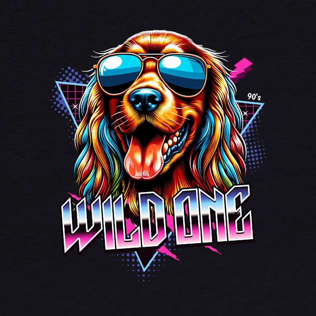 Wild One Sussex Spaniel by Miami Neon Designs